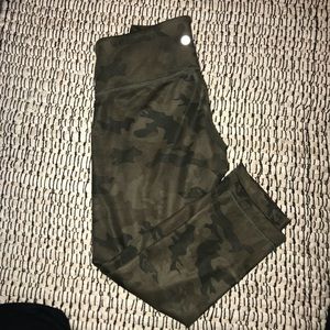 Lulu lemon camo leggings